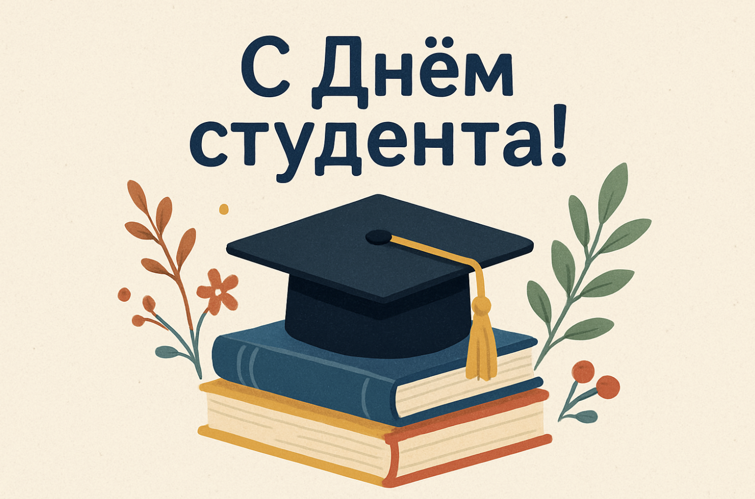 Фото День студента в 2026 году: подборка красивых открыток 6